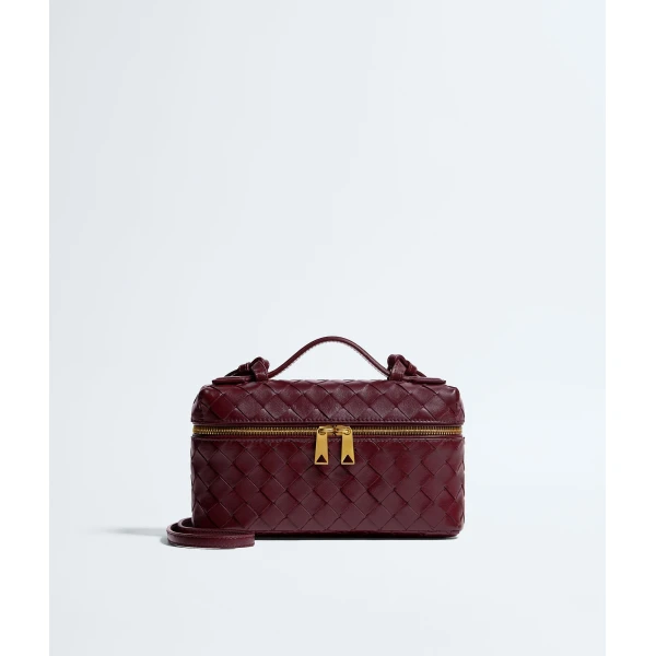 Khaite Women's Bang Bang in Barolo - Red Shoulder & Crossbody Bags - The Lotus Tote Bag - Shop at Luxury Shoes 