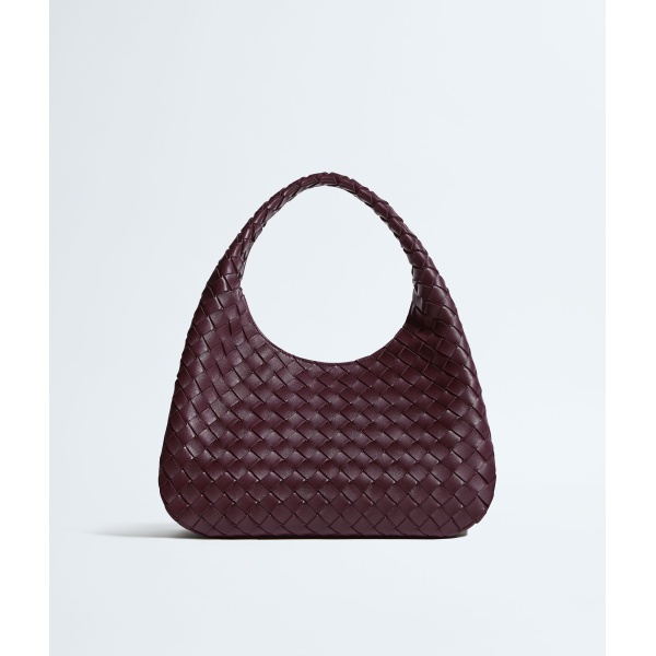 Khaite Women's Campana in Deep mahogany - Red Shoulder & Crossbody Bags - The Lotus Tote Bag - Shop at Luxury Shoes 