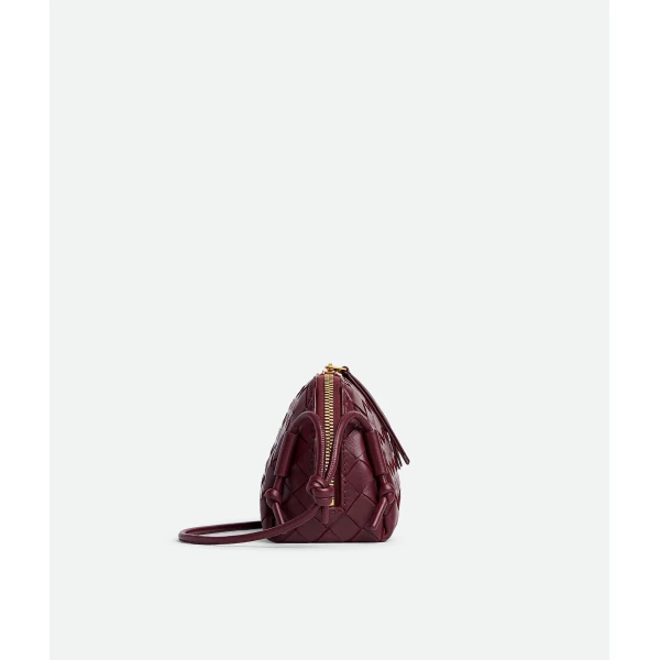 Khaite Women's Concert Pouch in Barolo - Red Clutch Bags - The Lotus Tote Bag - Shop at Luxury Shoes 