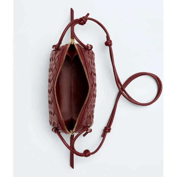 Khaite Women's Concert Pouch in Lava red - Red Clutch Bags - The Lotus Tote Bag - Shop at Luxury Shoes 
