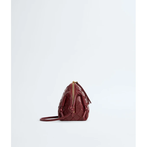 Khaite Women's Concert Pouch in Lava red - Red Clutch Bags - The Lotus Tote Bag - Shop at Luxury Shoes 