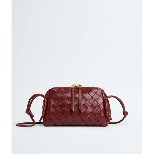 Khaite Women's Concert Pouch in Lava red - Red Clutch Bags - The Lotus Tote Bag - Shop at Luxury Shoes 