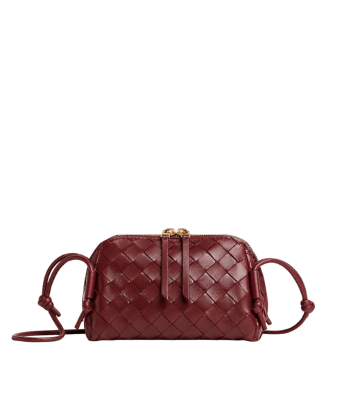 Khaite Women's Concert Pouch in Lava red - Red Clutch Bags - The Lotus Tote Bag - Shop at Luxury Shoes 