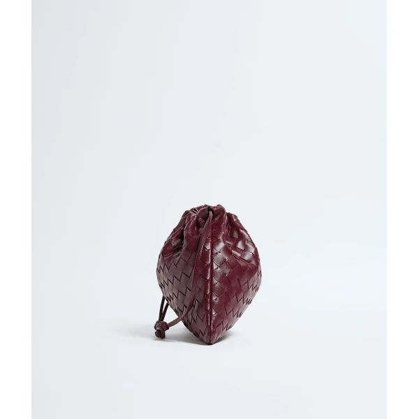 Khaite Women's Dustbag in Barolo - Red Shoulder & Crossbody Bags - The Lotus Tote Bag - Shop at Luxury Shoes 