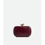 Khaite Women's Knot in Barolo - Red Clutch Bags - The Lotus Tote Bag - Shop at Luxury Shoes Khaite Women's Knot in Barolo - Red Clutch Bags - The Lotus Tote Bag - Shop at Luxury Shoes