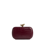Khaite Women's Knot in Barolo - Red Clutch Bags - The Lotus Tote Bag - Shop at Luxury Shoes 