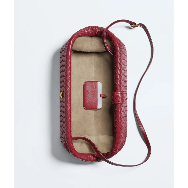 Khaite Women's Lauren 1979 in Lava red - Red Shoulder & Crossbody Bags - The Lotus Tote Bag - Shop at Luxury Shoes 