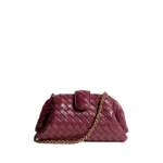 Khaite Women's Lauren 1980 in Barolo - Red Shoulder & Crossbody Bags - The Lotus Tote Bag - Shop at Luxury Shoes 