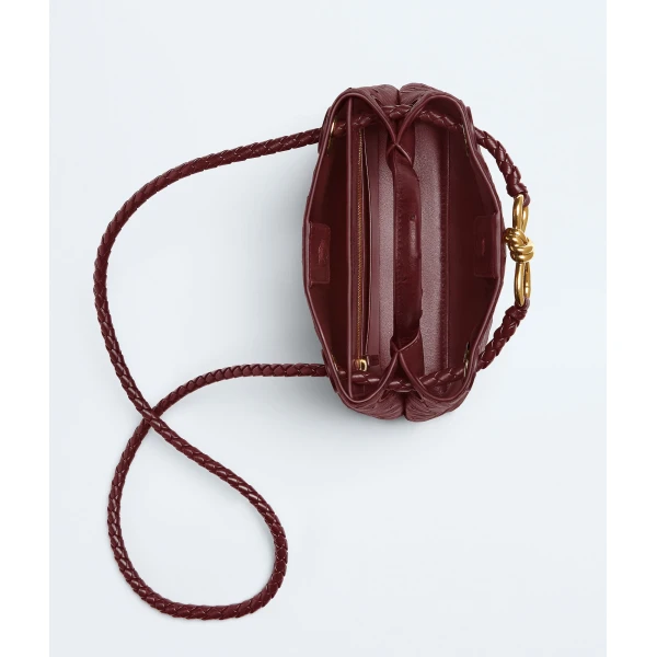 Khaite Women's Mini Andiamo in Lava red - Red Mini Bags - The Lotus Tote Bag - Shop at Luxury Shoes 