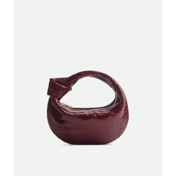 Khaite Women's Mini Jodie in Barolo - Red Mini Bags - The Lotus Tote Bag - Shop at Luxury Shoes 