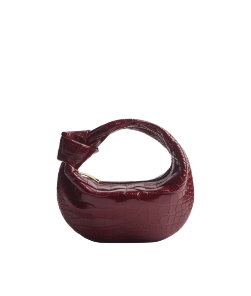 Khaite Women's Mini Jodie in Barolo - Red Mini Bags - The Lotus Tote Bag - Shop at Luxury Shoes 