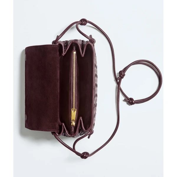 Khaite Women's Notturno in Deep mahogany - Red Shoulder & Crossbody Bags - The Lotus Tote Bag - Shop at Luxury Shoes 