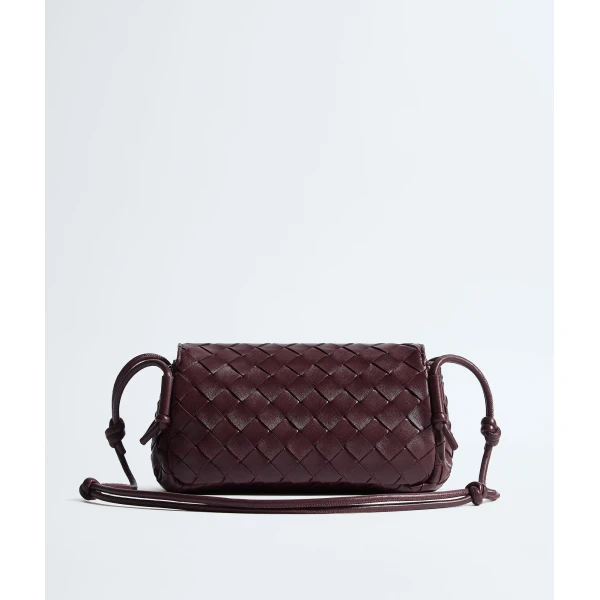 Khaite Women's Notturno in Deep mahogany - Red Shoulder & Crossbody Bags - The Lotus Tote Bag - Shop at Luxury Shoes 
