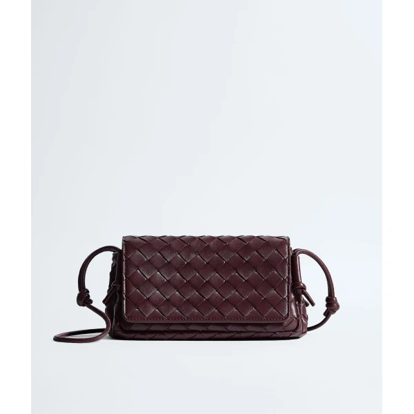 Khaite Women's Notturno in Deep mahogany - Red Shoulder & Crossbody Bags - The Lotus Tote Bag - Shop at Luxury Shoes 
