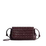 Red-Womens-Notturno-in-Deep-mahogany-coveti54878_nobg Khaite Women's Notturno in Deep mahogany - Red Shoulder & Crossbody Bags - The Lotus Tote Bag - Shop at Luxury Shoes