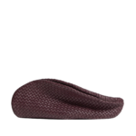 Khaite Women's Onda Clutch in Deep mahogany - Red Clutch Bags - The Lotus Tote Bag - Shop at Luxury Shoes 