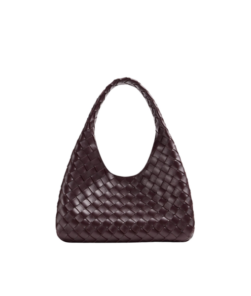 Khaite Women's Small Campana in Dark barolo - Red Shoulder & Crossbody Bags - The Lotus Tote Bag - Shop at Luxury Shoes 