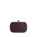 Khaite Women's Soft Knot in Deep mahogany - Red Clutch Bags - The Lotus Tote Bag - Shop at Luxury Shoes 