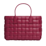 Khaite Women's Tote Bag in Amaranto - Red Totes & Top-Handle Bags - The Lotus Tote Bag - Shop at Luxury Shoes 