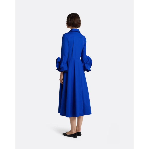 Safiyaa Belisse Midi Dress In Marrakech -  - Demi-Couture Evening Wear at Luxury Shoes 
