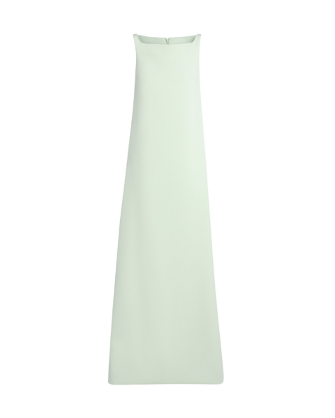 Safiyaa Cielle Long Dress In Sea Glass -  - Demi-Couture Evening Wear at Luxury Shoes 