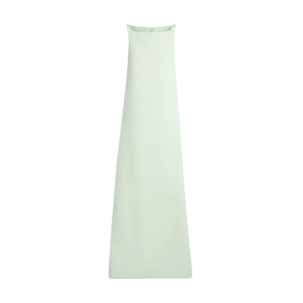 Safiyaa Cielle Long Dress In Sea Glass -  - Demi-Couture Evening Wear at Luxury Shoes 