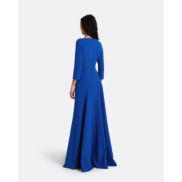Safiyaa Emilia Long Dress In Marrakech -  - Demi-Couture Evening Wear at Luxury Shoes 