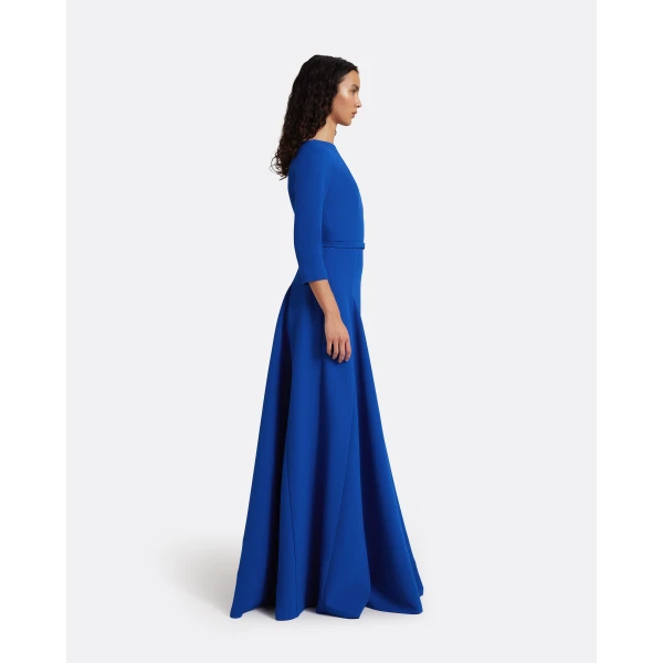 Safiyaa Emilia Long Dress In Marrakech -  - Demi-Couture Evening Wear at Luxury Shoes 