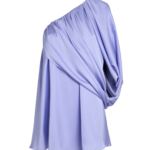 Safiyaa Flourine Mini Dress In Soft Sky -  - Demi-Couture Evening Wear at Luxury Shoes 