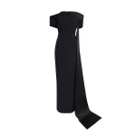 Safiyaa Giorgia Long Dress In Black
