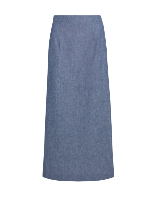 Safiyaa Kyoto Skirt In Blue Blend -  - Demi-Couture Evening Wear at Luxury Shoes 