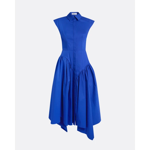 Safiyaa Ludavine Midi Dress In Marrakech -  - Demi-Couture Evening Wear at Luxury Shoes 