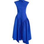 Safiyaa Ludavine Midi Dress In Marrakech -  - Demi-Couture Evening Wear at Luxury Shoes 