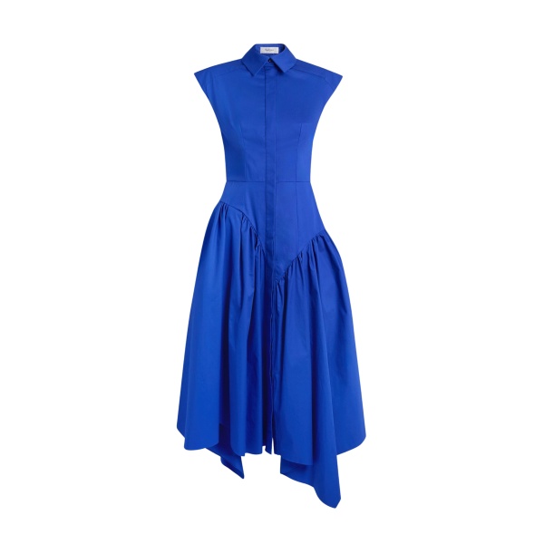 Safiyaa Ludavine Midi Dress In Marrakech -  - Demi-Couture Evening Wear at Luxury Shoes 
