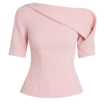 Safiyaa Marley Top In Lychee -  - Demi-Couture Evening Wear at Luxury Shoes 