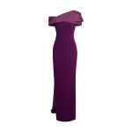 Safiyaa-Phira-Long-Dress-In-Currant-Coveti-scaled47841_nobg Safiyaa Phira Long Dress In Currant
