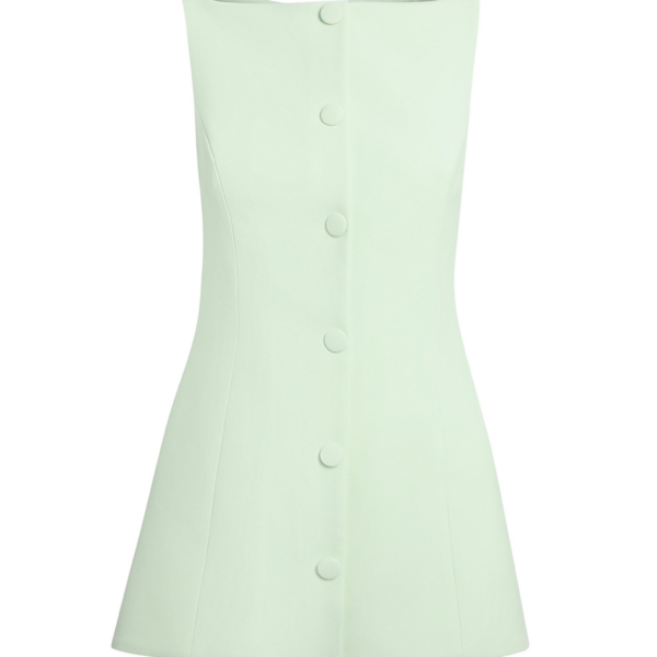 Safiyaa Robbie Top In Sea Glass