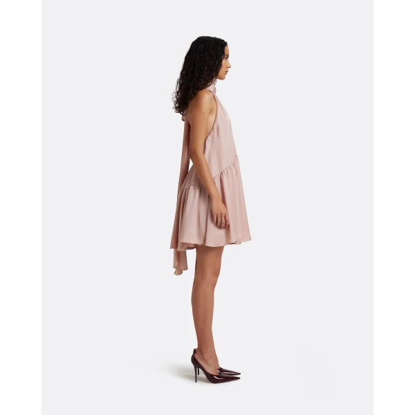 Safiyaa Zeila Mini Dress In Ballet Pink -  - Demi-Couture Evening Wear at Luxury Shoes 