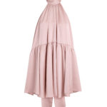 Safiyaa Zeila Mini Dress In Ballet Pink -  - Demi-Couture Evening Wear at Luxury Shoes 
