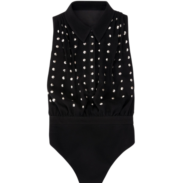 Saiid Kobeisy Beaded Bodysuit