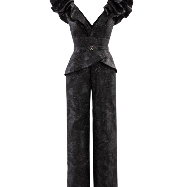 Saiid Kobeisy Brocade Jumpsuit