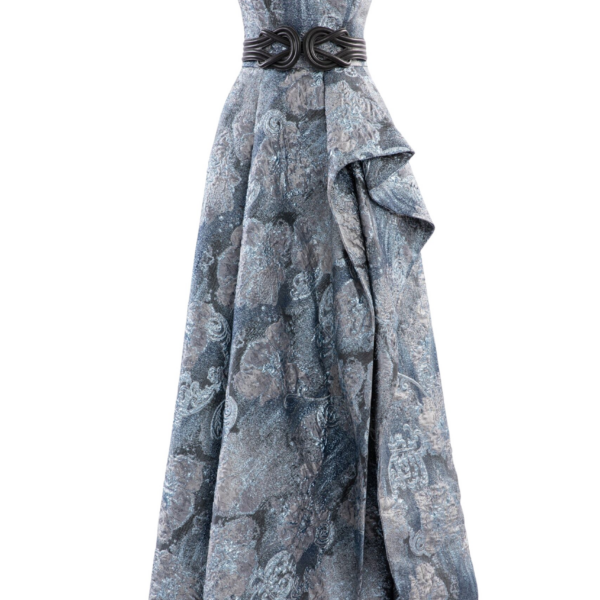 Saiid Kobeisy Brocade Long Dress