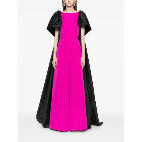 Cape Detail Wide Leg Jumpsuit - Image 5