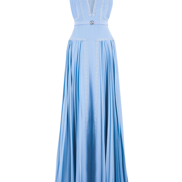 Saiid Kobeisy Crepe Georgette Dress
