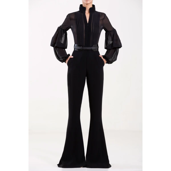 Crepe Jumpsuit - Image 5