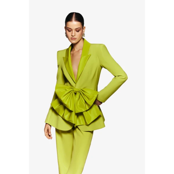 Crepe Straight Fit Classic Pants - Image 6