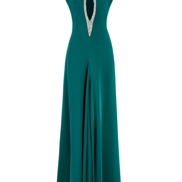 Saiid Kobeisy Crystal Embellished Long Dress