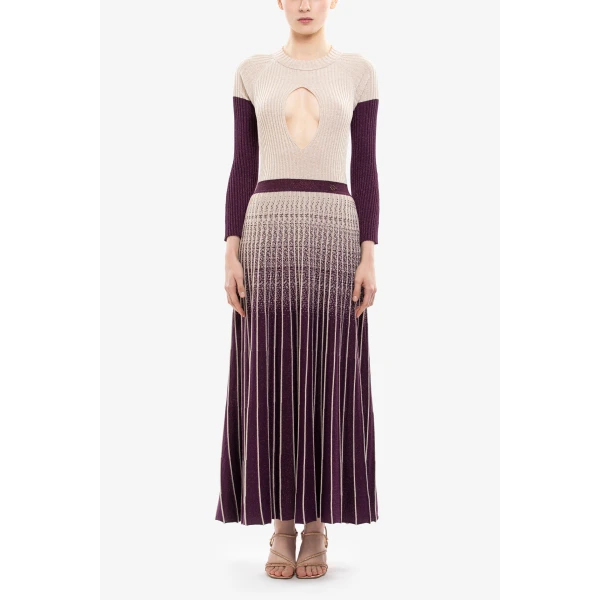 Degrade Knitwear Dress - Image 5