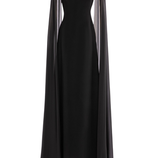 Saiid Kobeisy Embellished Crepe Kaftan