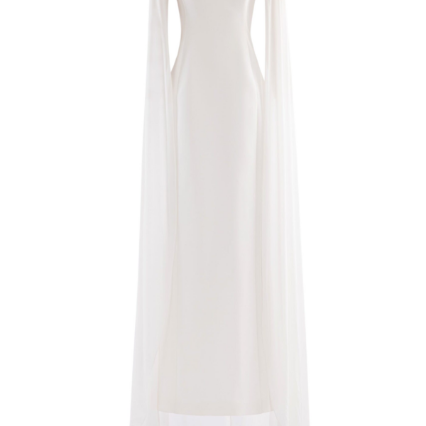 Saiid Kobeisy Embellished Crepe Kaftan